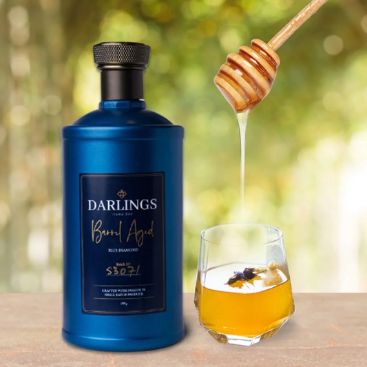 Darlings Blue Diamond Barrel Aged Honey 500g