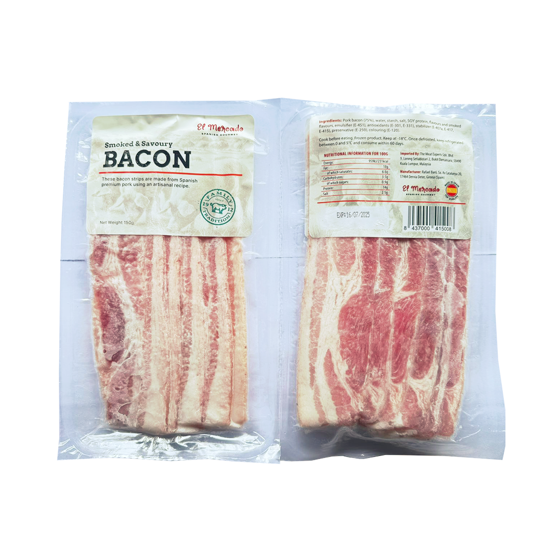 El Mercado Spanish Bacon 150g