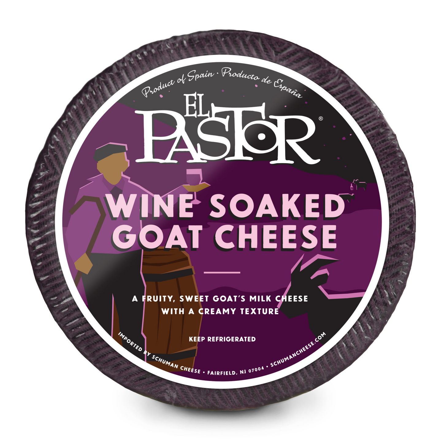 El Pastor Sheep Cheese With Wine