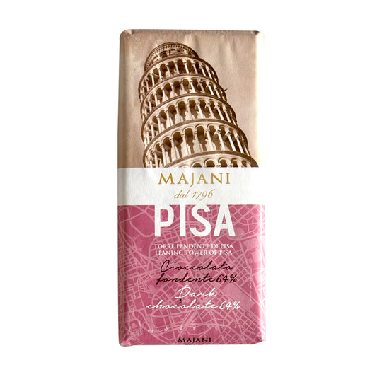 Majani Pisa 64% Dark Chocolate Bar 100g