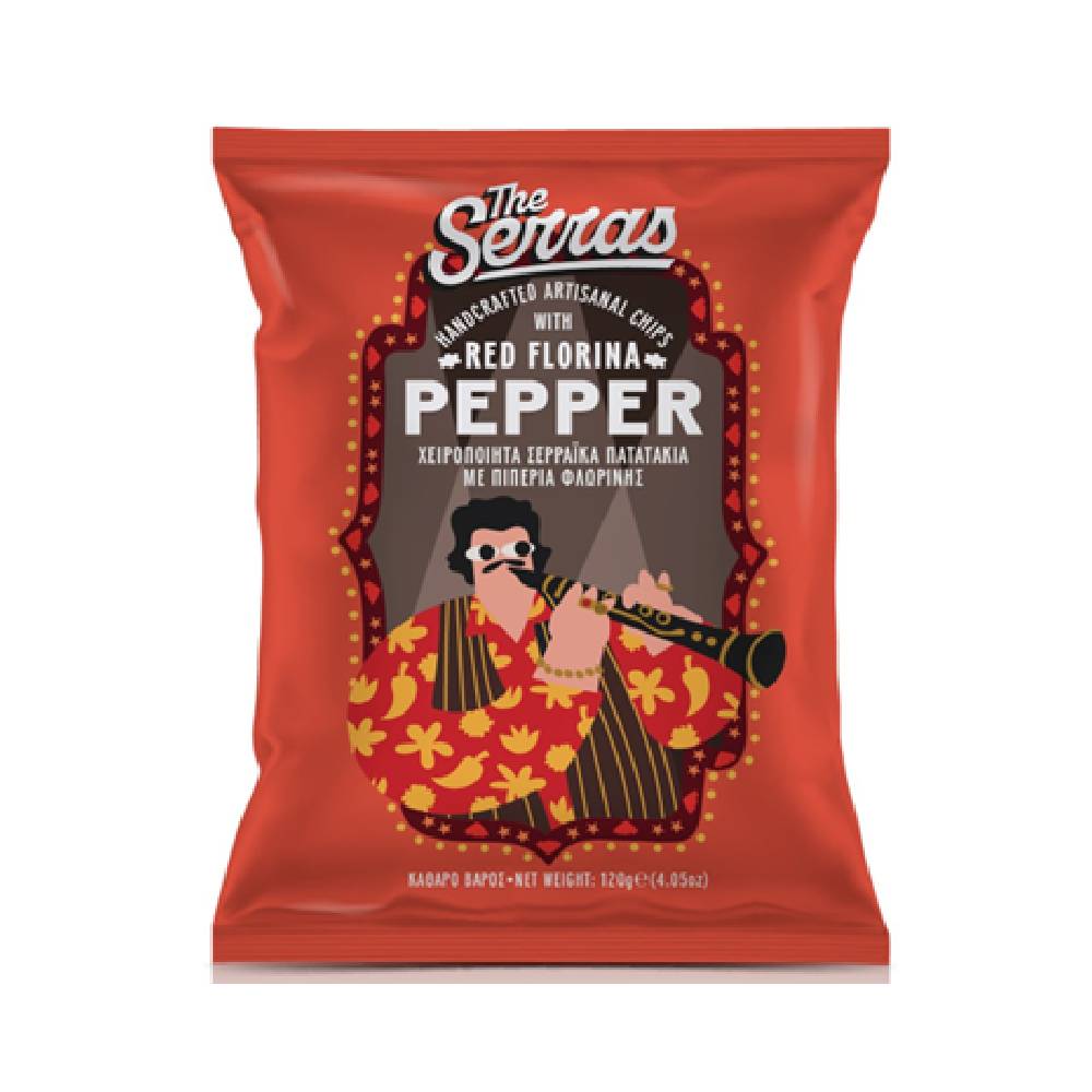 The Serras Red Sweet Pepper Potato Chips