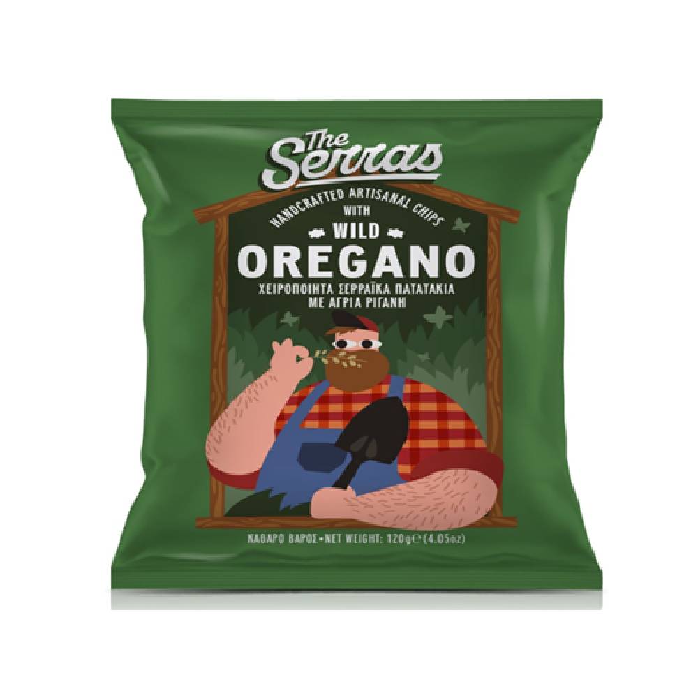 The Serras Wild Oregano Potato Chips