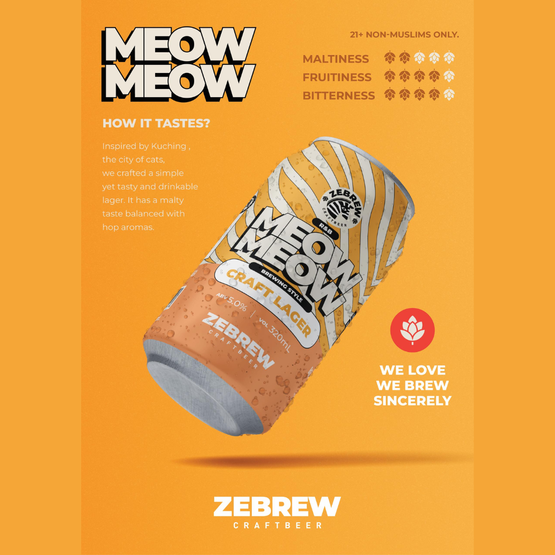 Zebrew Meow Meow Craft Beer