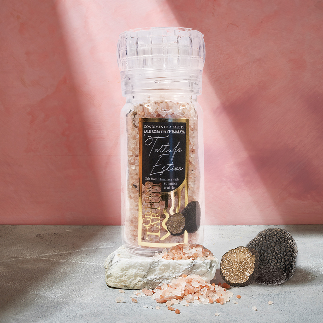 Giuliano Tartufi Salt From Himalayan With Summer Truffle 90g