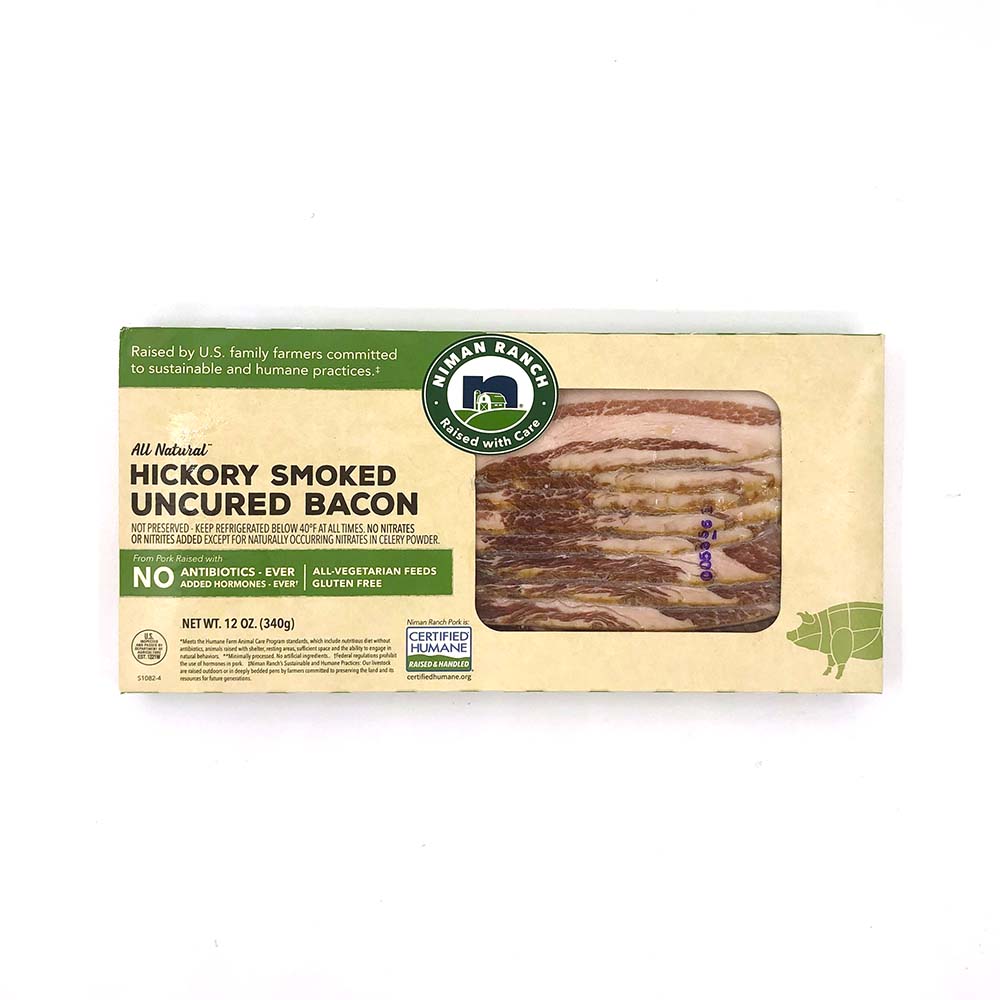 Niman Ranch Hickory Smoked Uncured Bacon