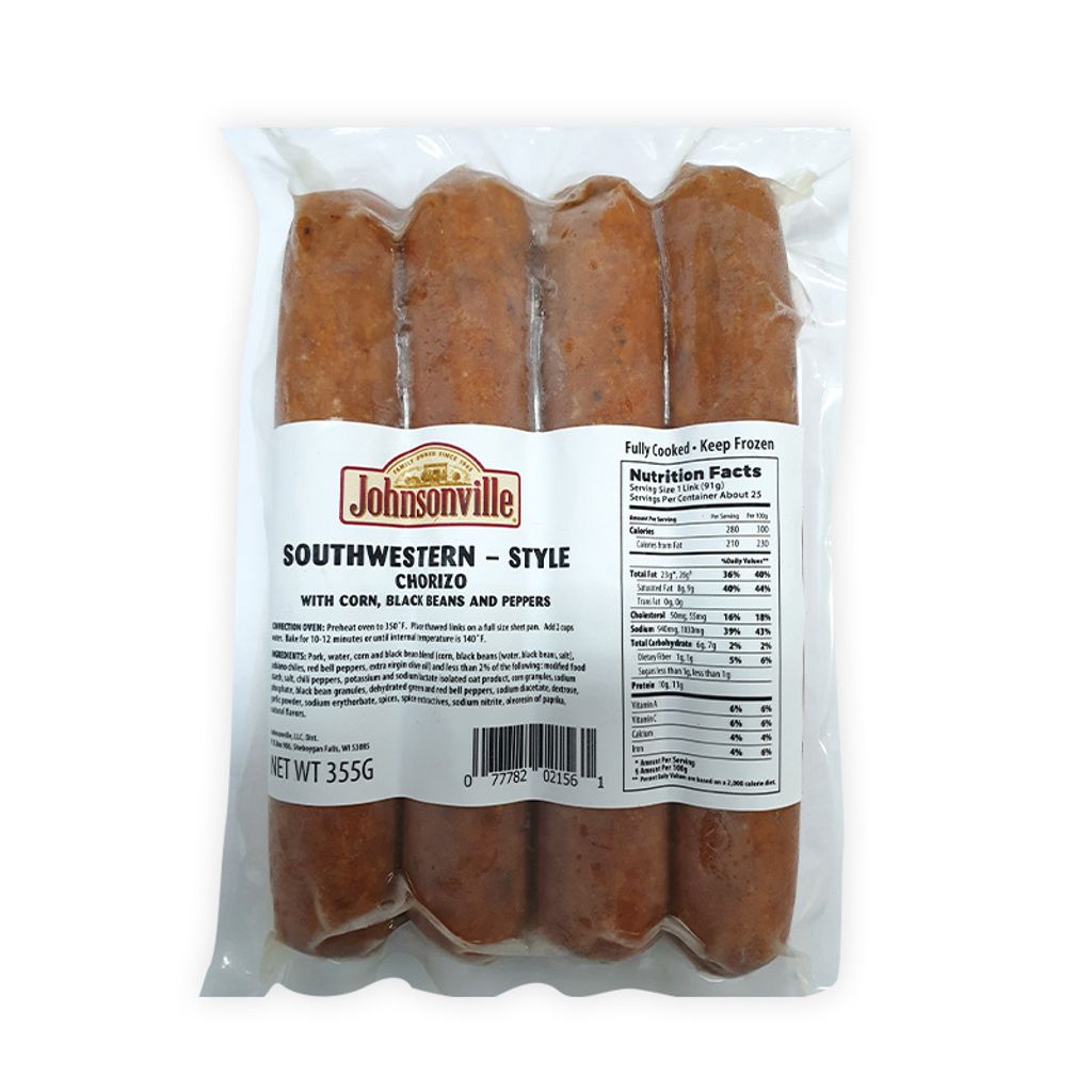 Johnsonville Southwestern-Style Chorizo (4Pcs)