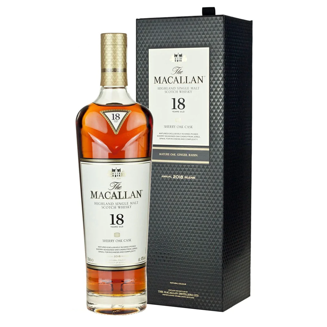 The Macallan 18 Years Old Sherry Oak Cask