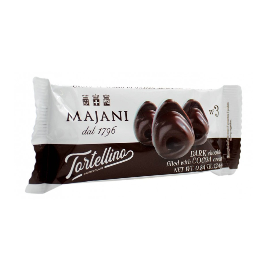 Majani Tortellini Dark Chocolate With Cocoa Cream 24g