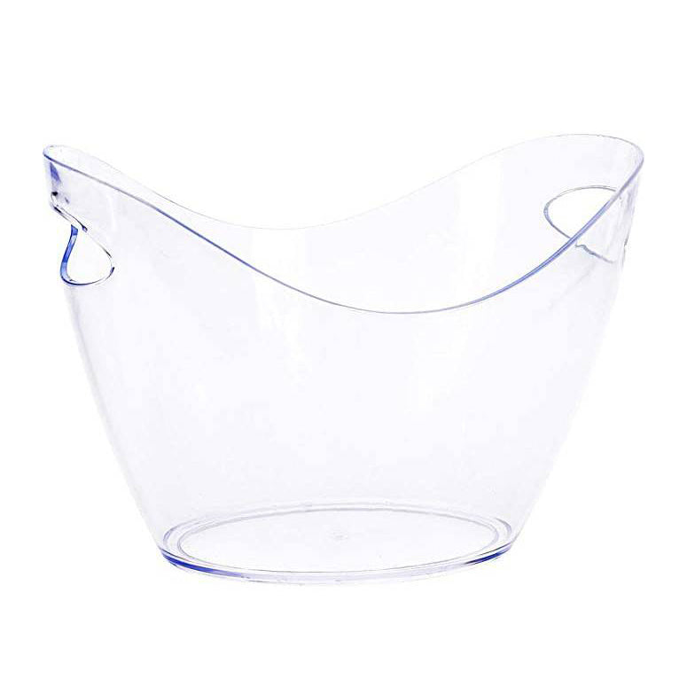 Oval Acrylic Wine Bucket (S)