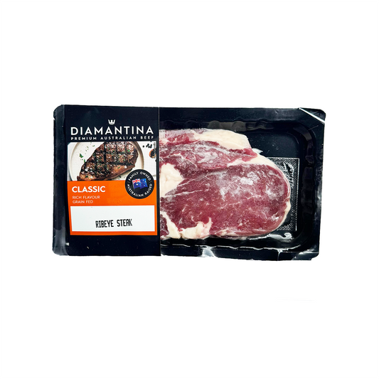 Aus Frozen Grain Fed Beef Rib Eye Steak