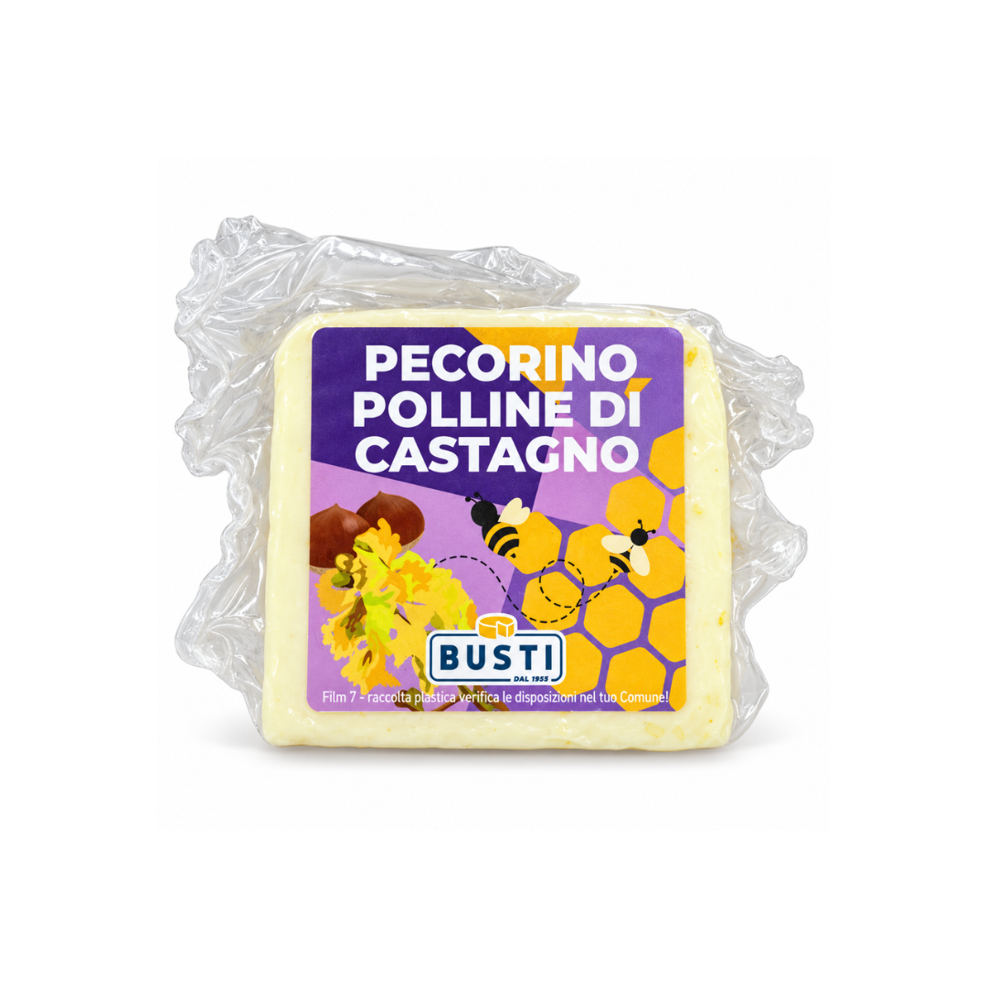 Busti Pecorino With Chestnut Pollen