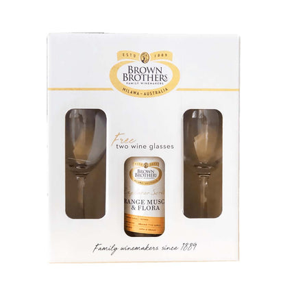 Brown Brothers Explorer Series Orange Muscat & Flora 375ml Giftpack