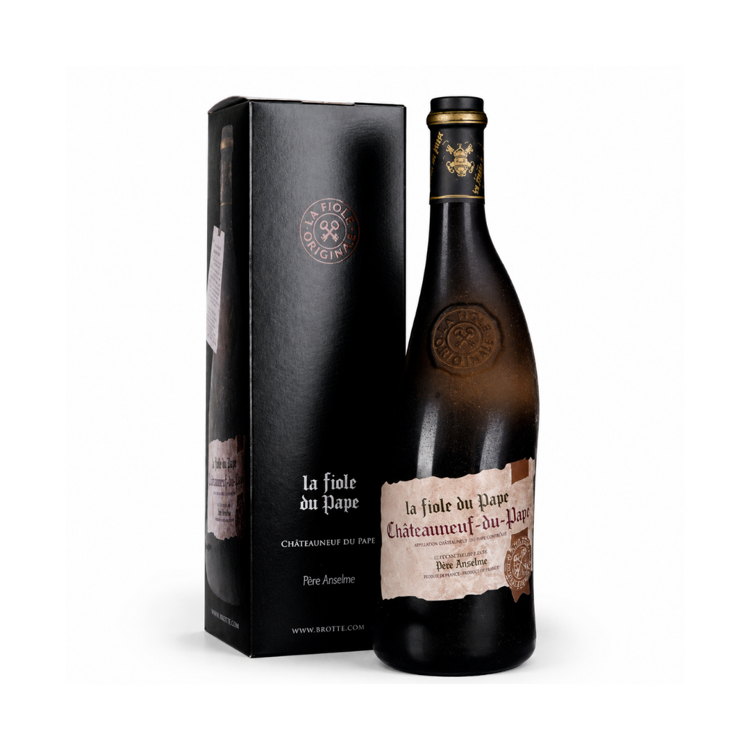 Chateauneuf Du Pape Pere Anselme " La Fiole Du Pape" Gift Box