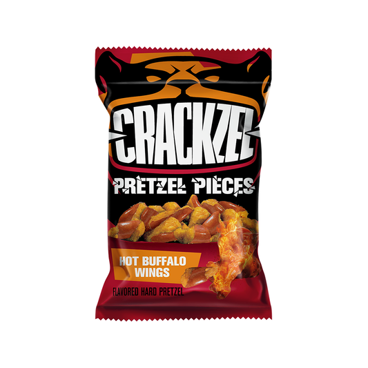 Crackzel Pretzel Pieces - Hot Buffalo Wings 85g