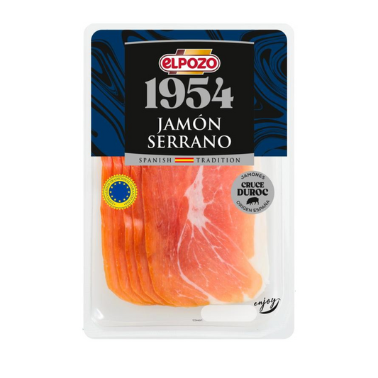 Elpozo Serrano Ham Pre-Sliced 80G