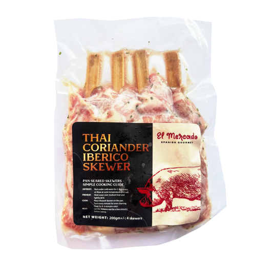 El Mercado Thai Corriander Iberico Skewer