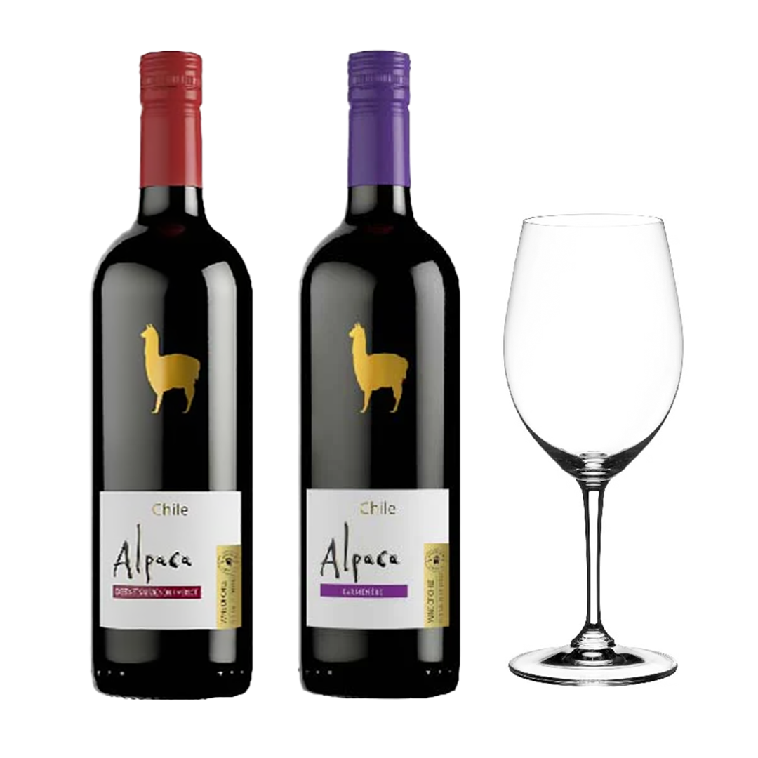 [FOC Wine Glass] Alpaca Carmenere + Cabernet Sauvignon