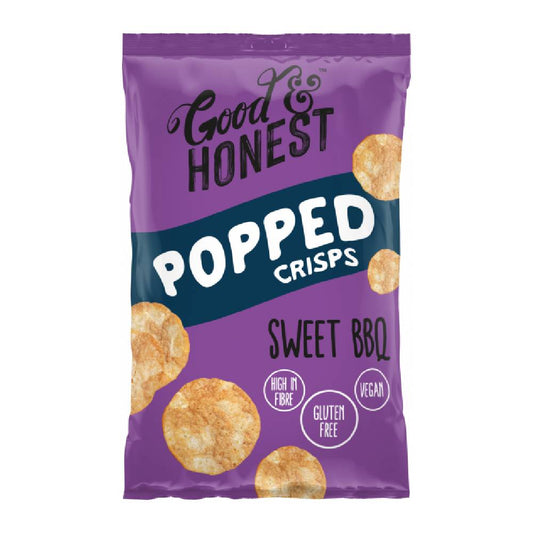 Good and Honest Popped Crisps - Sweet BBQ