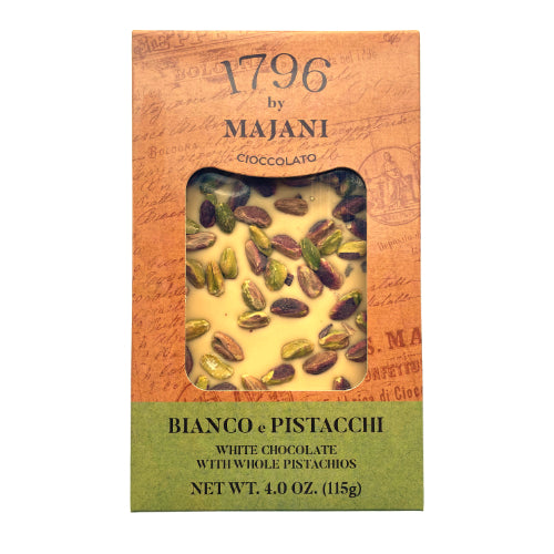 Majani 1796 With Chocolate With Whole Pistachio 115g
