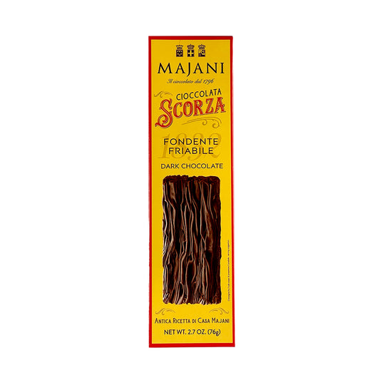 Majani Cioccolata Scorza Fondente Friabile 76g [Dark Chocolate]