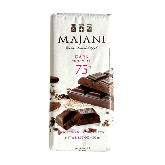Majani Dark Chocolate 75% Bar 100g