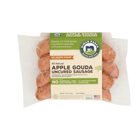 Niman Ranch Apple Gouda Uncured Sausage