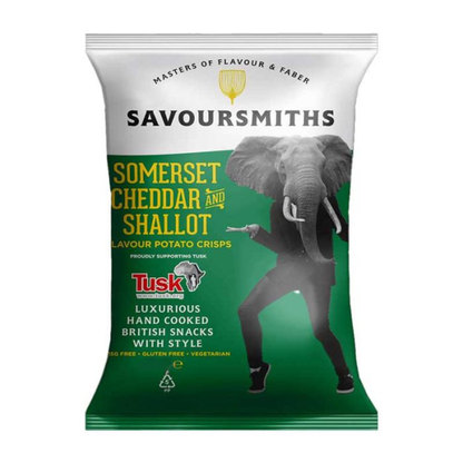 Savoursmiths Somerset Cheddar & Shallot Chips