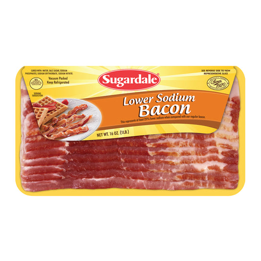 Sugardale Lower Sodium Bacon 454g