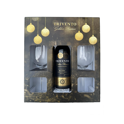 Trivento Golden Reserve FOC Crystal Wine Glass