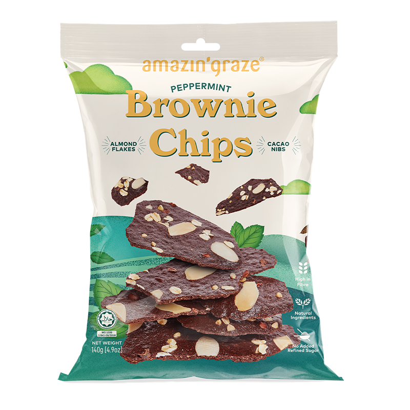 Amazin' Graze Peppermint Brownie Chips