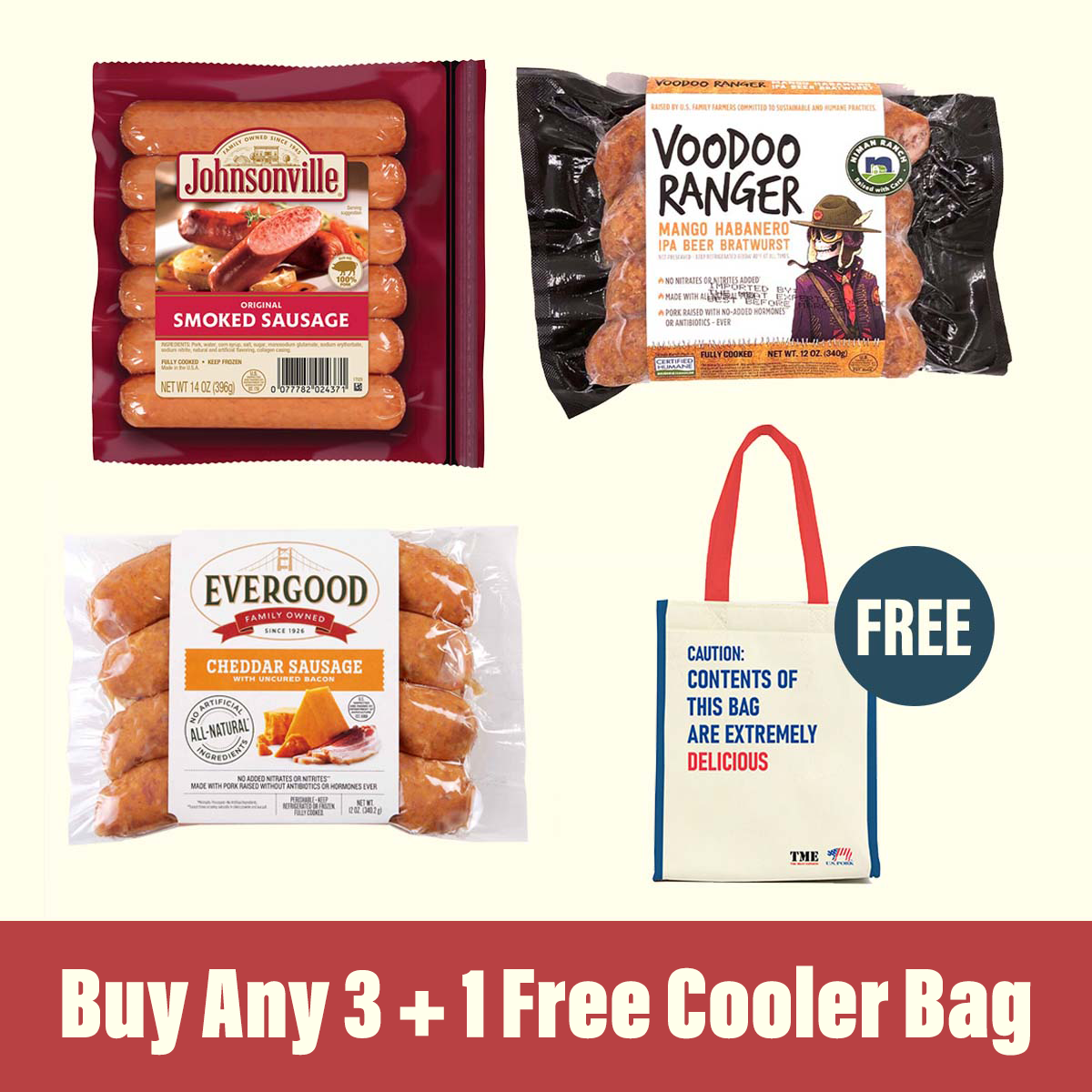 Buy Any 3 US Frozen Pork Products & Get A Free Limited Cooler Bag
