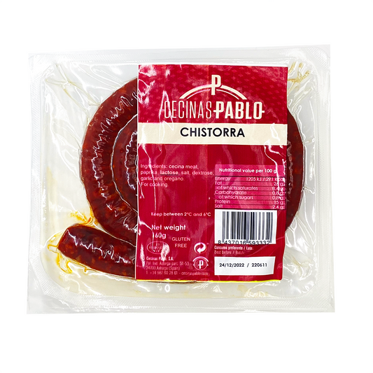 Cecina Pablo Chistorra Sausage