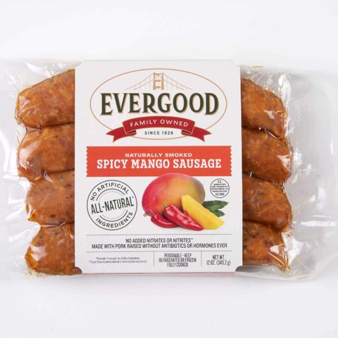 Evergood Pork ABF Mango Sausage