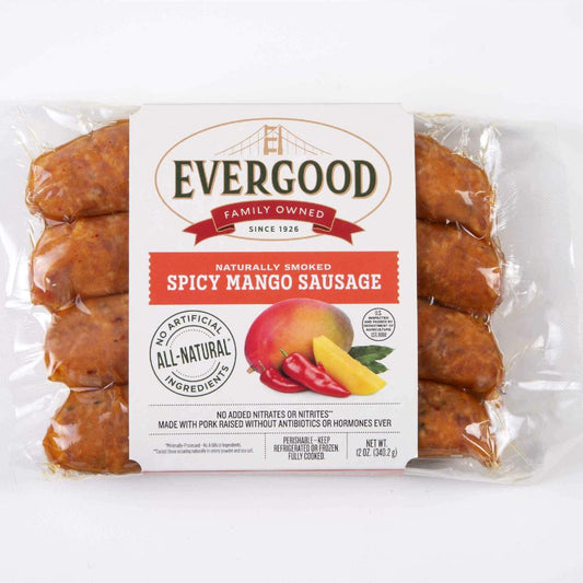 Evergood Pork ABF Spicy Mango Sausage