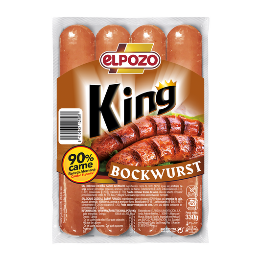ElPozo King Bockwurst Sausage 330g