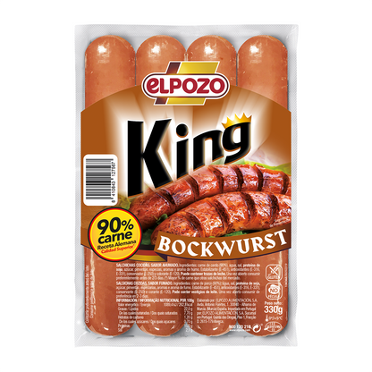 ElPozo King Bockwurst Sausage 330g
