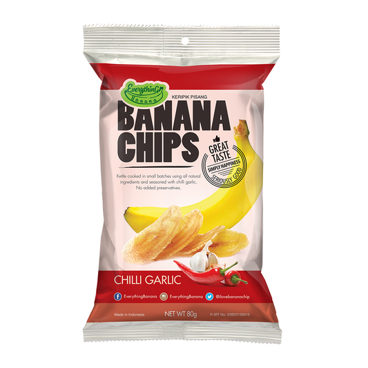 Everything Banana Chips (Chili Garlic)