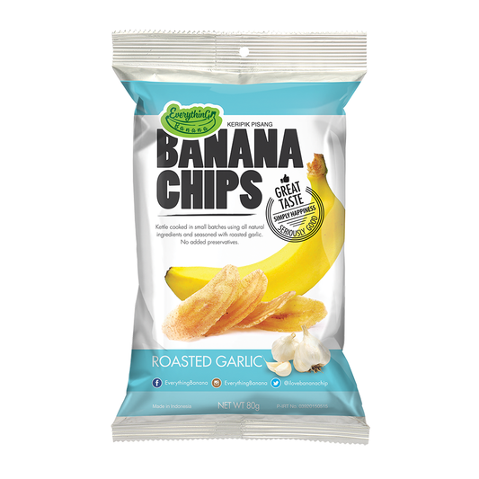 Everything Banana Chips (Roasted Garlic)