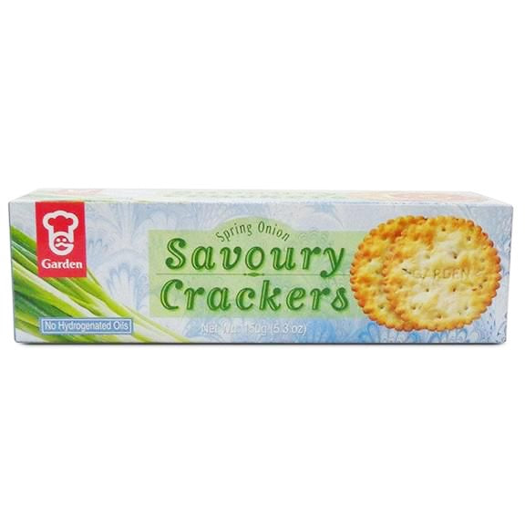 Garden Savoury Crackers - Spring Onion