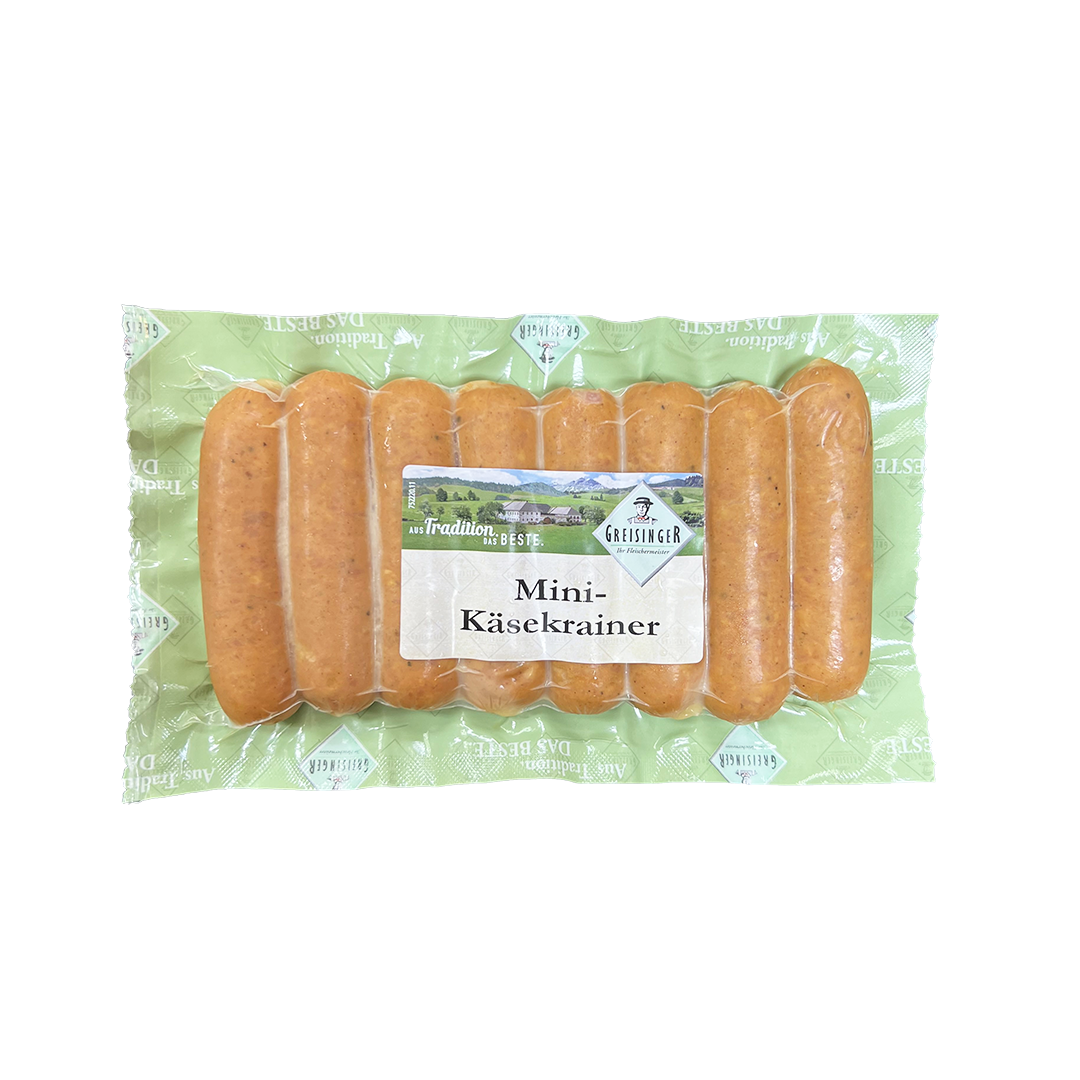Greisinger Mini - Kasekrainer (Mini Cheese Sausage) 300g ...