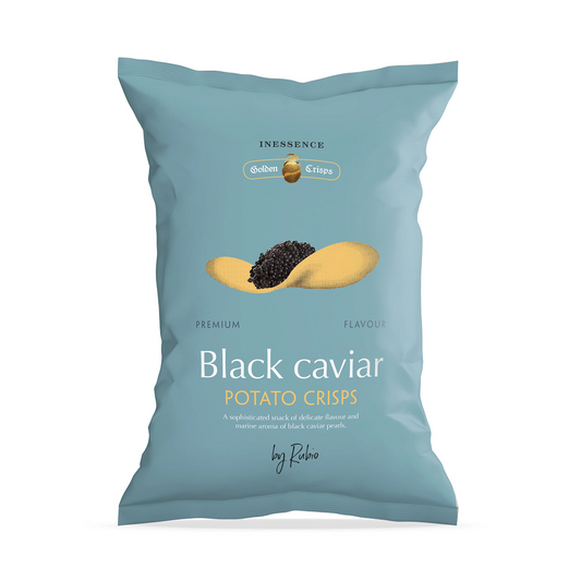 Inessence Black Caviar Potato Crisps 125g