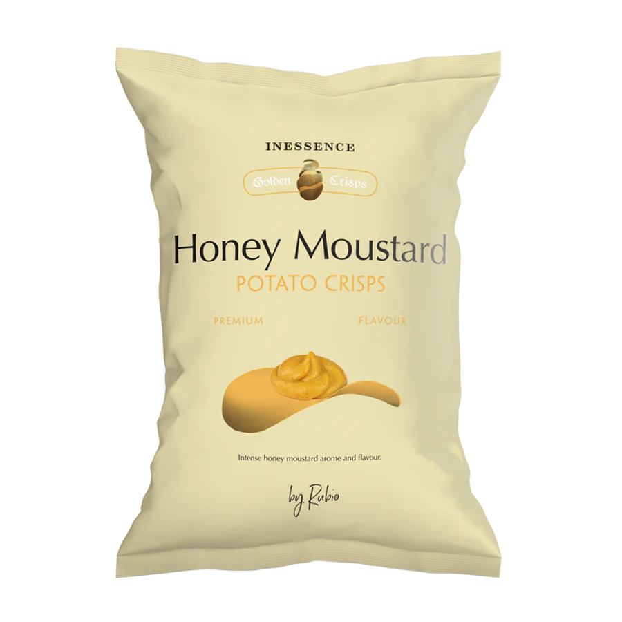 Inessence Honey Mustard Potato Crisps 125g