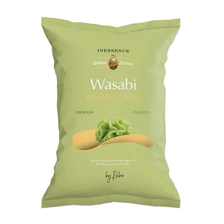 Inessence Wasabi Potato Crisps 125g