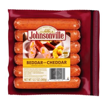 Johnsonville Beddar W/ Cheddar Sausages