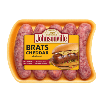 Johnsonville Cheddar Bratwurst