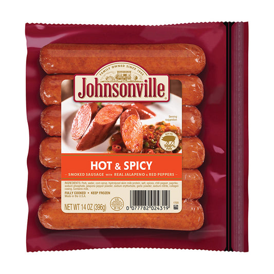 Johnsonville Hot & Spicy Sausages