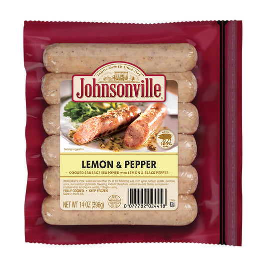 Johnsonville Lemon & Pepper Sausages