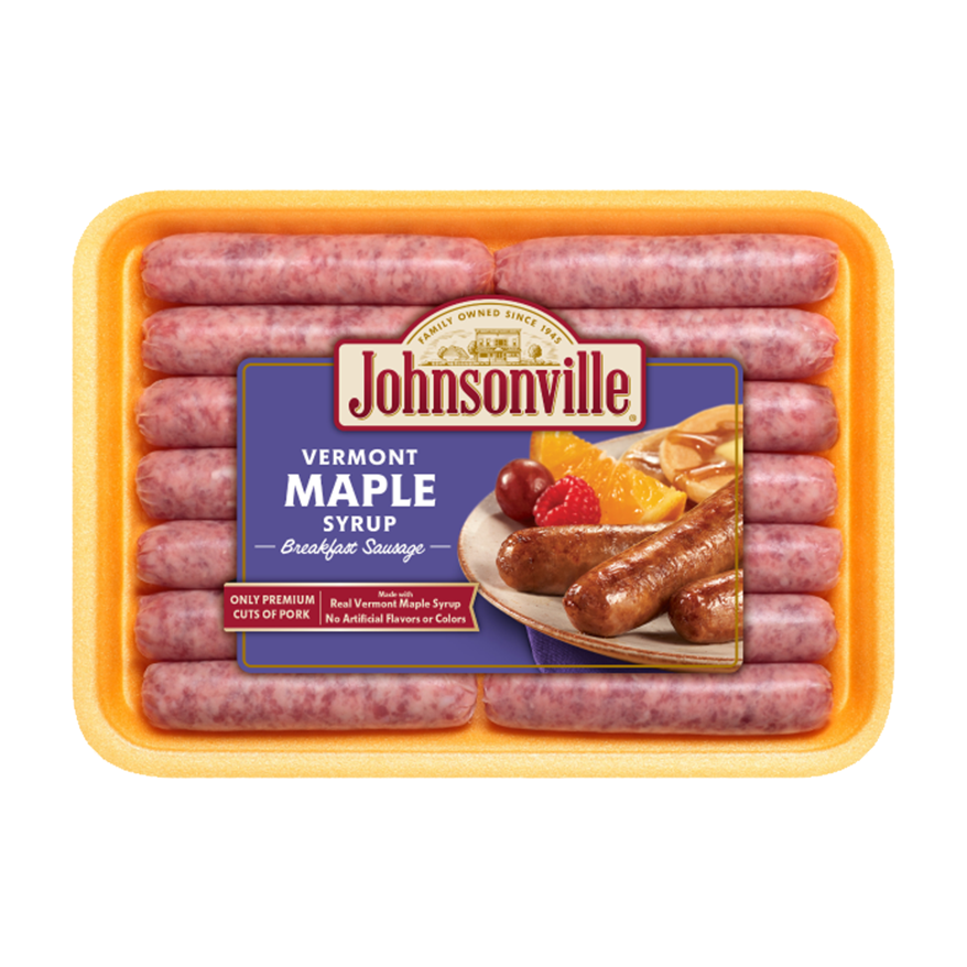 Johnsonville Vermont Maple Syrup Sausages