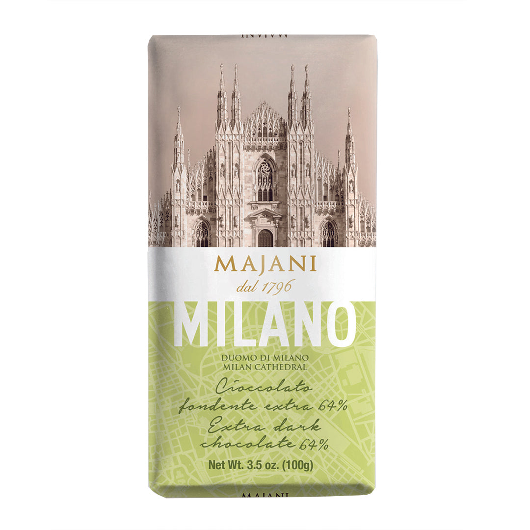 Majani Milano 64% Dark Chocolate Bar 100G