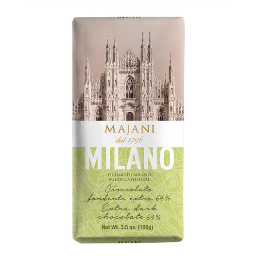 Majani Milano 64% Dark Chocolate Bar 100g